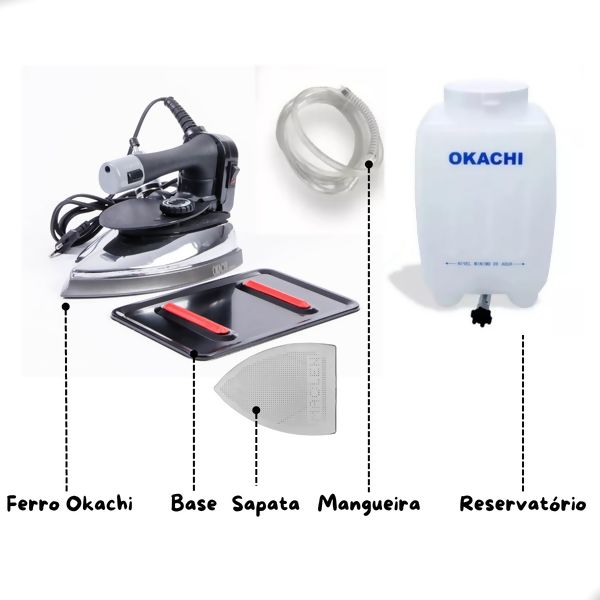 Ferro A Vapor Passar Roupas Industrial